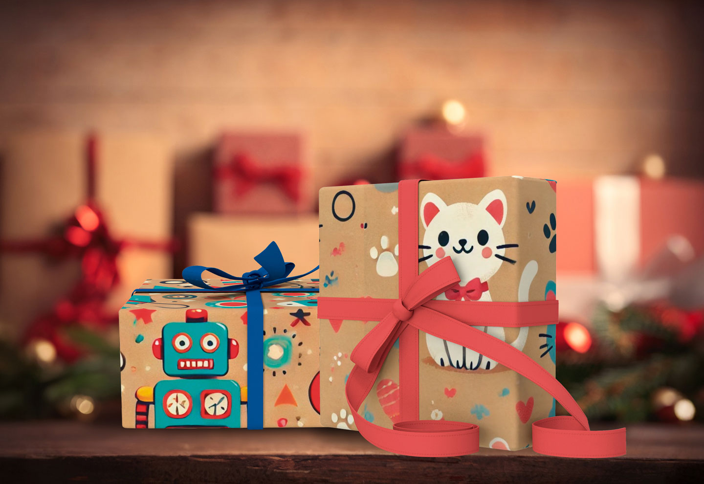 Papel envoltura para regalos